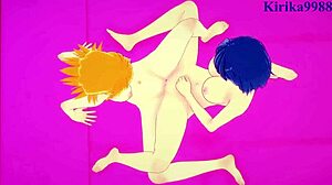 Kusuha Mizuha En Cagalli In Intense Lesbische Spel