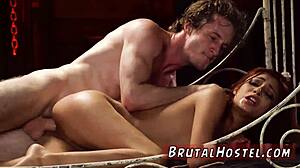 Jade Jantzen bound and fucked in amateur bondage session.