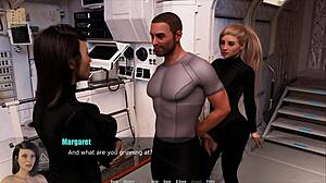 In this homemade erotic video, they travel through spacetime