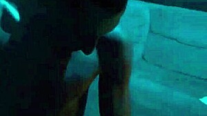 Pornstar engages in blowbang while thinking of friend