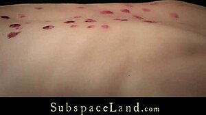 Rough bondage play dominates horny Chelsey Sun