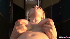 four dicks stretch her tight holes in wild 3d gangbang