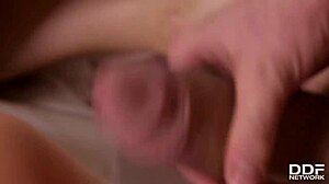 Angel Wicky's feet get fucked hard