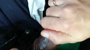 Lisa Gus In Interracial Blowjob Scene