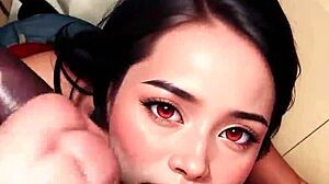 An AI-generated animation of a fun party rock event