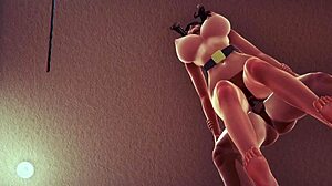 Is Miwa getting blowjob and fucked in hentai?