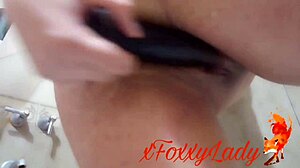 my hot stepsister provokes me in the bath for anal creampie