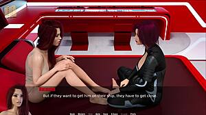 In this homemade erotic video, they travel through spacetime