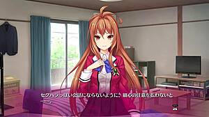 Bukkake Hentai Game 03 with Lingerie Blowbang