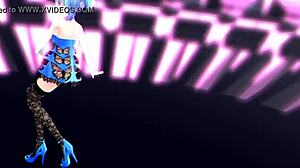 this anime hatsune miku is so cool! 🎶