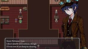 Cute Girl Grabs Strange Object In Man's Box: Detective Girl Of The Steam City Part 6