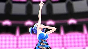 this anime hatsune miku is so cool! 🎶