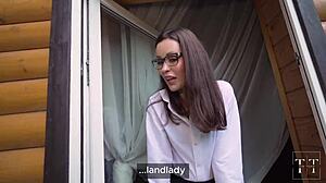 Rich Bitch Screws Gardener Hard!