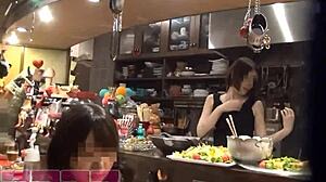 we sneaked a peek at a wild Japanese snack bar with endless action.