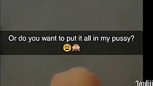 joyliii sexts her best friend's dad on snapchat, using toys until she cums