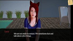 my new family gets erotic in this hentai?