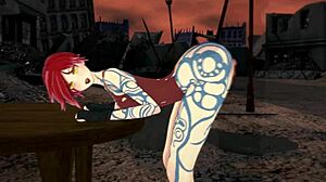 sex with tattooed lilith unfolds in uncensored 3d hentai hardcore scenes