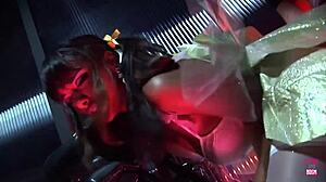 i lov this fuck fest in bdsm dungeon, so wild