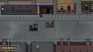 Cute Girl Grabs Strange Object In Man's Box: Detective Girl Of The Steam City Part 6