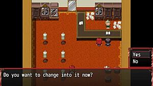 Harem Hentai Game Ep 7 Maid Deepthroats Giant Cock in Sexy Outfit