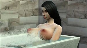 Hermanastro Espia Hermanastra Embarazada Ducha Hermanastros Cachondos Sexo Ducha