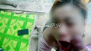 pinay couple gets daring with hardcore sex at public waterfalls