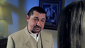 Rich Guy Dominates Submissive 18+ Whore in Cruel Russian Play