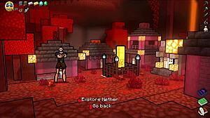 Hornycraft Parody Features Public Creampie In Crowd