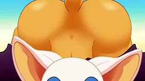 Rouge Sucks Cock, Swallows Cum, Gets Ass Fucked