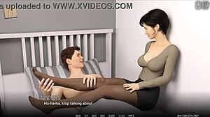 Feeling the problems at university in this game episode