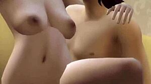 Stepmom Helps Stepson Lose Virginity with Bukkake.