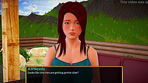 in my new family, the brunette with small tits and big ass gets involved in some wild hentai adventures