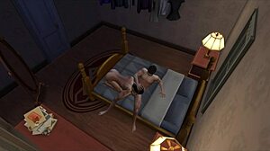 Dylan and jess sigworth have a hot night in anime hentai game