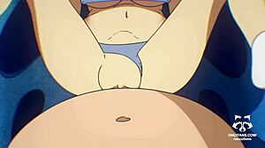 I can't stop watching this wild animation cum compilation