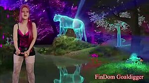 Follow These Jerk Off Instructions From Femdom For Cum Eating Game