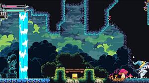 Flip witch pixel hentai game ep 13 monster cock titjob and facial cumshot