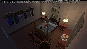 Dylan and jess sigworth have a hot night in anime hentai game