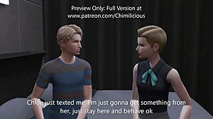 wild threesome with my girlfriend and her hot stepmom