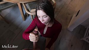 Sweet Young Ass in Bodysuit Craves Hard Dick in Tight Holes