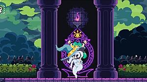 Flip witch pixel hentai game ep 13 monster cock titjob and facial cumshot