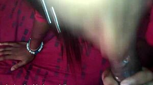 Homemade ebony blowjob with swallow submission