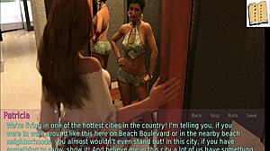 Feeling intense emotions as blonde teen wife and MILF stepmother engage in erotic game with big tits and ass