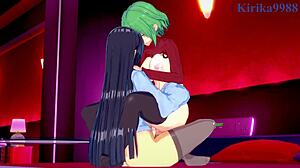 Hikage And Ikaruga Intense Lesbian And Futanari Sex