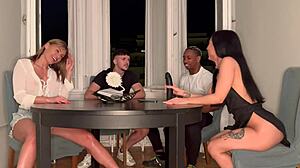 Friends' Board Game Turns Into Crazy Group Sex