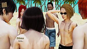 I explore my real desire with indian characters in anime hentai scenes