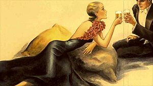 Vintage Cartoon Anime Hentai Drawings with Erotic Antique Themes