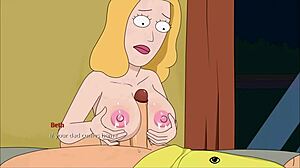 Rick and morty way back home with beth summer jessica fucking
