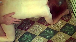 Redhot Redhead Wife Shows Off Her Shaved Body in Homemade Video.