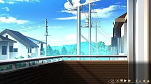 Ghost Marriage Matchmaking VN Hentai Game Night 1 - Luna Blowjob Scene