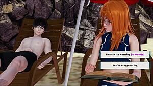 I explore my real desire with indian characters in anime hentai scenes